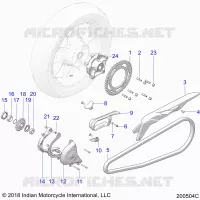 SYSTÃˆME DE TRANSMISSION, SPROCKETS, GUARDS AND CHAIN