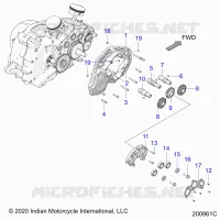 MOTEUR, CAM SHAFTS AND GEARS