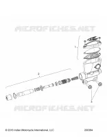 FREIN ARRIERE, MASTER CYLINDER