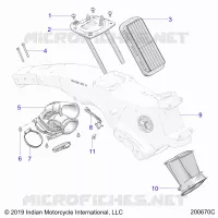 ENGINE, PRISE D'AIR SYSTEM