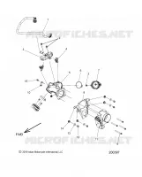 SYSTÃˆME D'ALIMENTATION, FUEL CLAM SHELL/THROTTLE BODY
