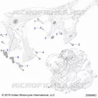 ENGINE, SUPPORT MOTEUR