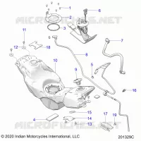 SYSTÃˆME D'ALIMENTATION, FUEL TANK ASM.