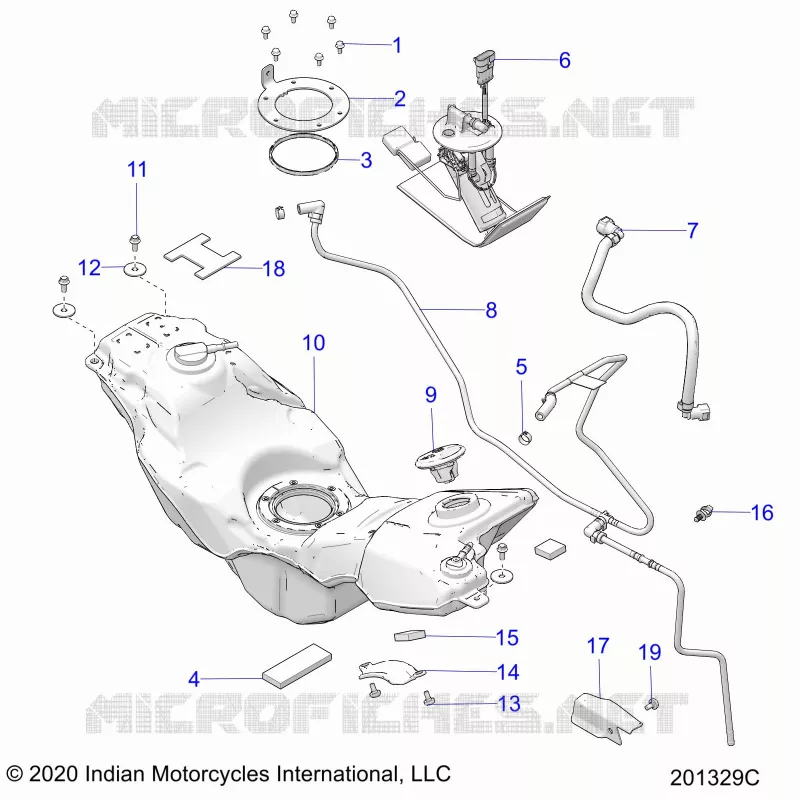 SYSTÃˆME D'ALIMENTATION, FUEL TANK ASM.