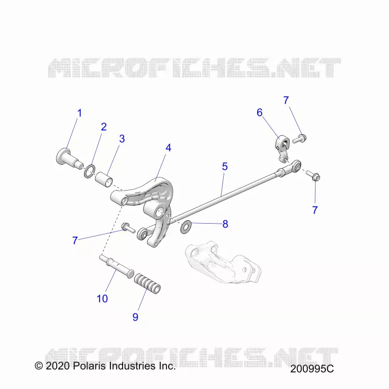 SYSTÃˆME DE TRANSMISSION, SHIFT PEDAL AND LINKAGE