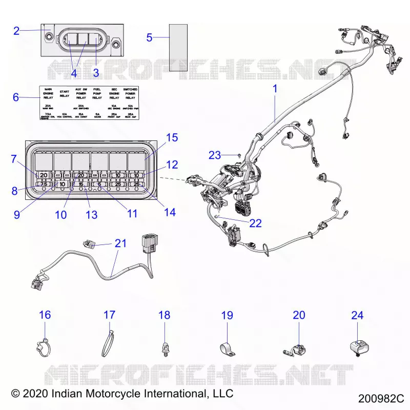 ELECTRICITE, WIRE HARNESS