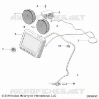 ELECTRICITE, INSTRUMENT CLUSTER