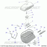 VALISE LATERALE ASM.
