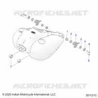 SYSTÃˆME D'ALIMENTATION, FUEL TANK MOUNTING
