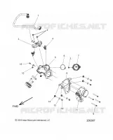 SYSTÃˆME D'ALIMENTATION, FUEL CLAM SHELL/THROTTLE BODY