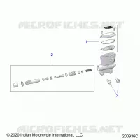 FREIN ARRIERE, MASTER CYLINDER