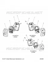 ELECTRICITE, SWITCH CONTROLS, LH/RH