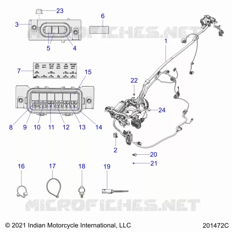 ELECTRICITE, WIRE HARNESS