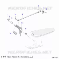 SYSTÃˆME DE TRANSMISSION, SHIFT PEDAL AND SHIFT LINKAGE