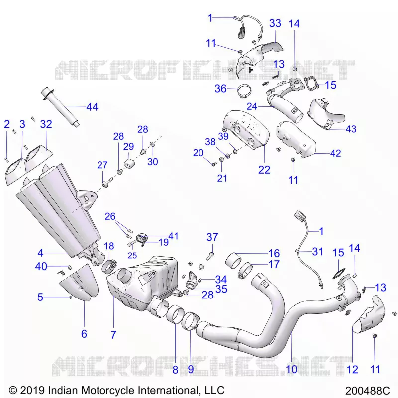 ECHAPPEMENT ASM