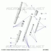 SUSPENSION AVANT FORKS