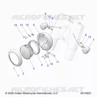 ELECTRICITE, FRONT LIGHTING AND TURN SIGNALS