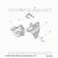 BRAKES, ETRIER DE FREIN ARRIERE