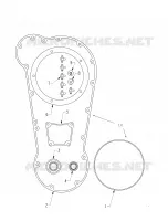 MOTEUR, PRIMARY GASKET AND SEAL KIT