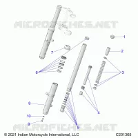 SUSPENSION AVANT FORKS