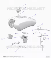 SYSTÃˆME D'ALIMENTATION, FUEL TANK ASM.