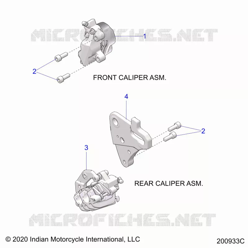BRAKES, ETRIERS DE FREIN AVANT AND REAR