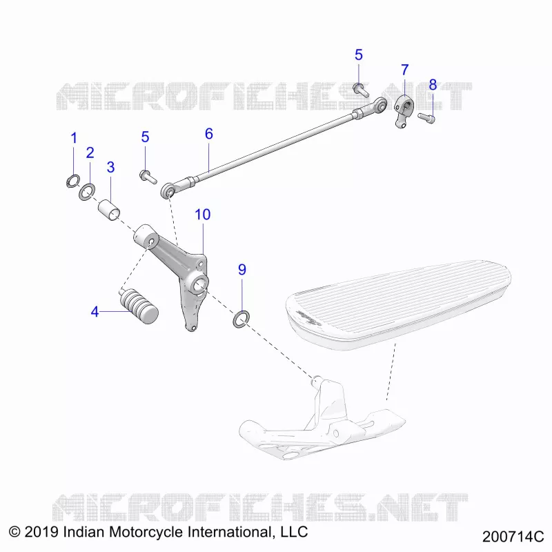 SYSTÃˆME DE TRANSMISSION, SHIFT PEDAL AND SHIFT LINKAGE