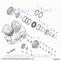 SYSTÃˆME DE TRANSMISSION, CLUTCH AND PRIMARY DRIVE