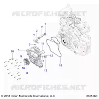 MOTEUR, STATOR COVER