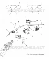 HANDLEBAR ASSEMBLY - N15MSA00AA/AB/AC/AE (49INDIANHANDLBAR15SCOUT)