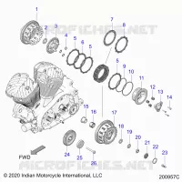 SYSTÃˆME DE TRANSMISSION, CLUTCH AND PRIMARY DRIVE