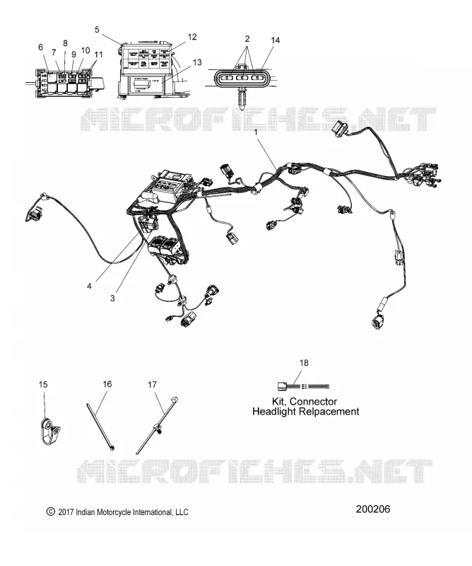 ELECTRICITE, WIRE HARNESS