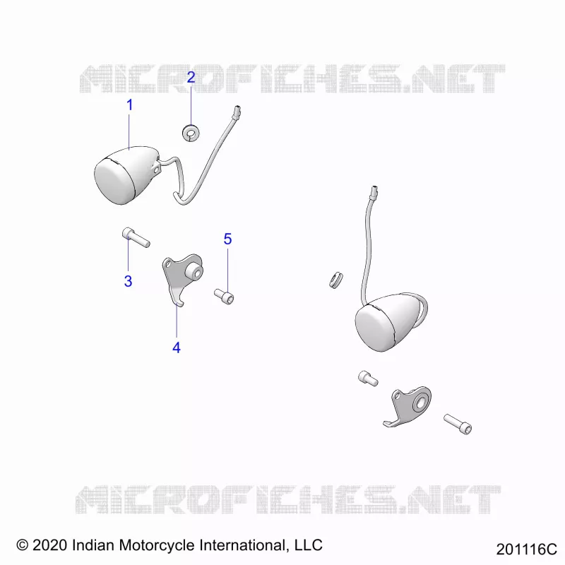 ELECTRICITE, TURN SIGNALS, FRONT