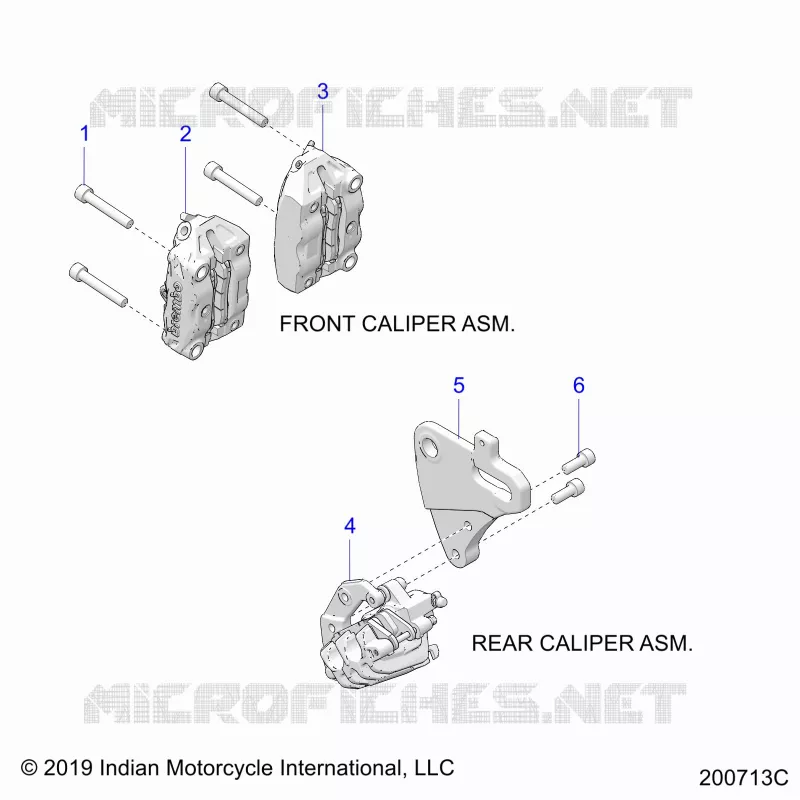 BRAKES, ETRIERS DE FREIN AVANT AND REAR