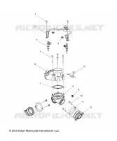 ENGINE, THROTTLE BODY/RAMPE D'INJECTION