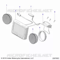 ELECTRICITE, INSTRUMENT CLUSTER