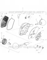 ELECTRICITE, TAILLAMP AND REAR TURN SIGNALS