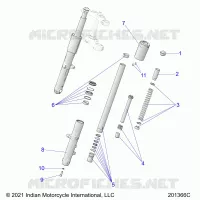 SUSPENSION AVANT FORKS