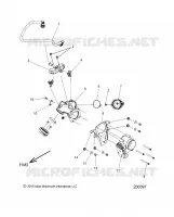 SYSTÃˆME D'ALIMENTATION, FUEL CLAM SHELL/THROTTLE BODY