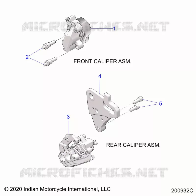 BRAKES, ETRIERS DE FREIN AVANT AND REAR