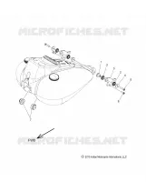 SYSTÃˆME D'ALIMENTATION, FUEL TANK MOUNTING