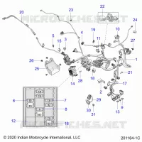 ELECTRICITE, WIRE HARNESS - N22RTT22 (201184
