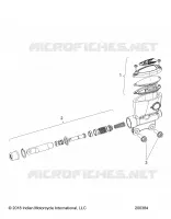FREIN ARRIERE, MASTER CYLINDER