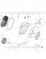 ELECTRICITE, TAILLAMP AND REAR TURN SIGNALS