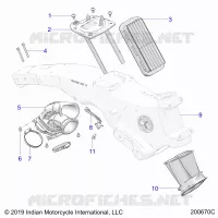 ENGINE, PRISE D'AIR SYSTEM