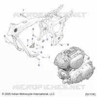 ENGINE, SUPPORT MOTEUR
