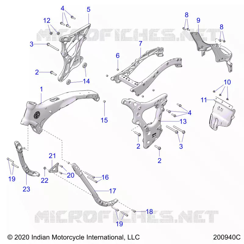 CHASSIS, CADRE ASM.