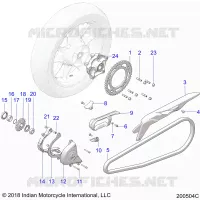 SYSTÃˆME DE TRANSMISSION, SPROCKETS, GUARDS AND CHAIN