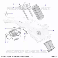 ENGINE, PRISE D'AIR SYSTEM