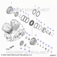SYSTÃˆME DE TRANSMISSION, CLUTCH AND PRIMARY DRIVE